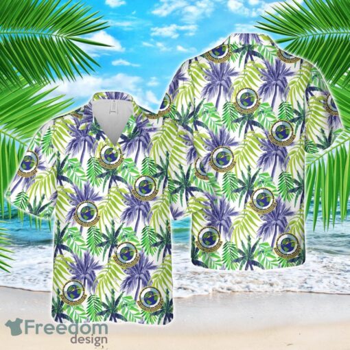 US Air Force 424 Supply Chain Management Sq (AFMC) Hawaiian Shirt Product Photo 1