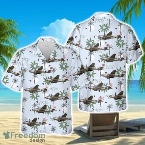 US Air Force North American B25J Mitchell Panchito Hawaiian Shirt Holiday Summer - US Air Force North American B25J Mitchell Panchito Hawaiian Shirt Holiday Summer