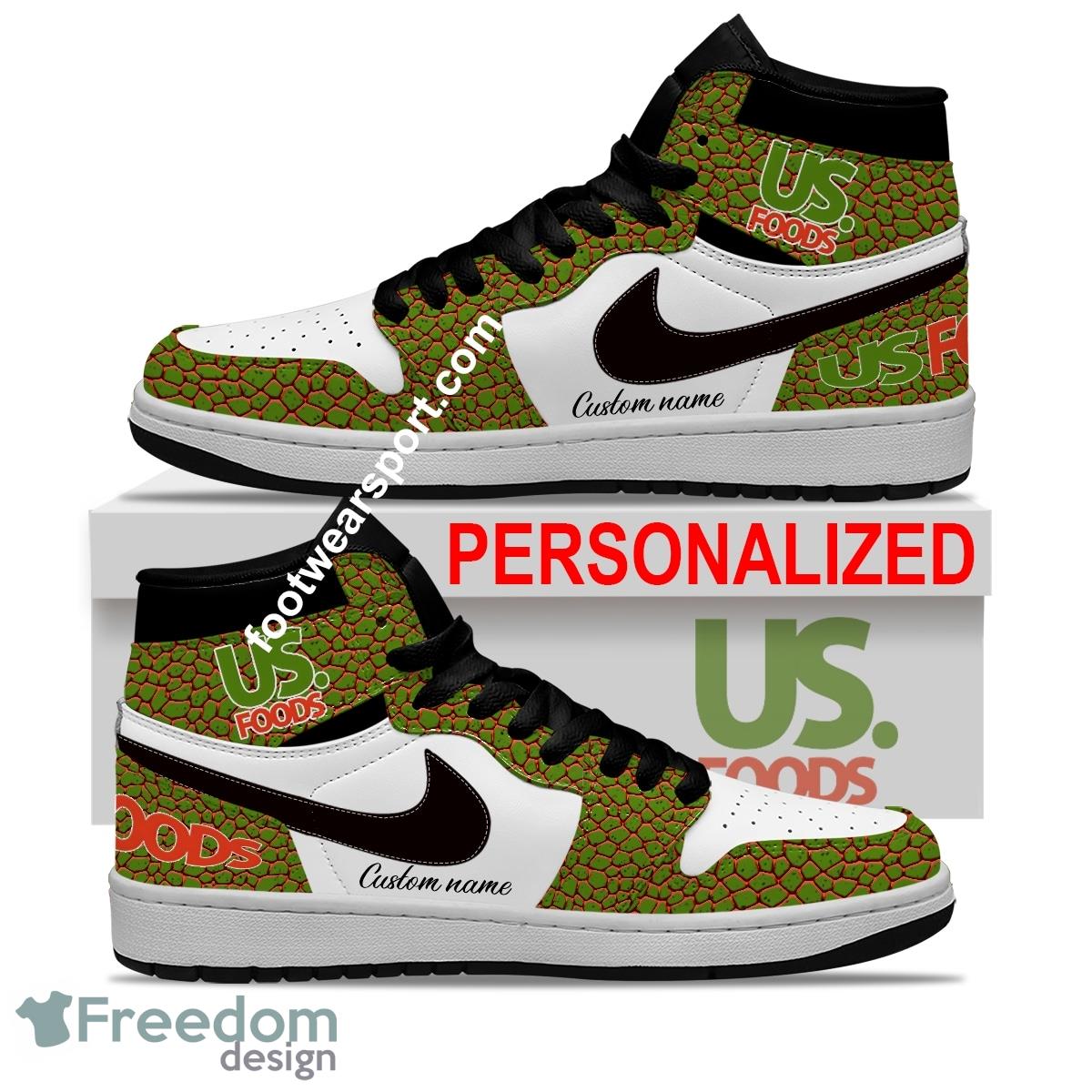 US FOODS Air Jordan Hightop Shoes Personalized Crocodile Skin Pattern Gift For Men Women Fans image US FOODS Air Jordan Hightop Shoes Personalized Crocodile Skin Pattern Gift For Men Women Fans - US FOODS Air Jordan Hightop Shoes Personalized Design 2