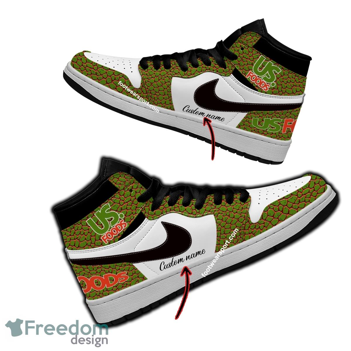 US FOODS Air Jordan Hightop Shoes Personalized Crocodile Skin Pattern Gift For Men Women Fans image US FOODS Air Jordan Hightop Shoes Personalized Crocodile Skin Pattern Gift For Men Women Fans - US FOODS Air Jordan Hightop Shoes Personalized Design 1
