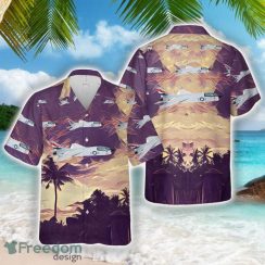 US Navy F-8 Crusader Of VC-10 Challengers Hawaiian Shirt Men Women Beach Shirt