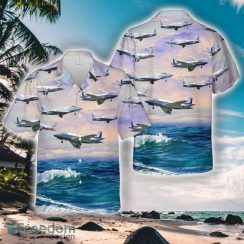 US Navy North American Sabreliner CT-39 VRC-50 Hawaiian Shirt Men Women Beach Shirt