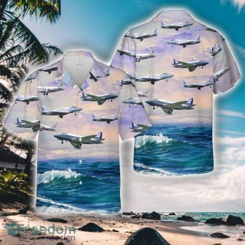 US Navy North American Sabreliner CT-39 VRC-50 Hawaiian Shirt Men Women Beach Shirt Product Photo 1