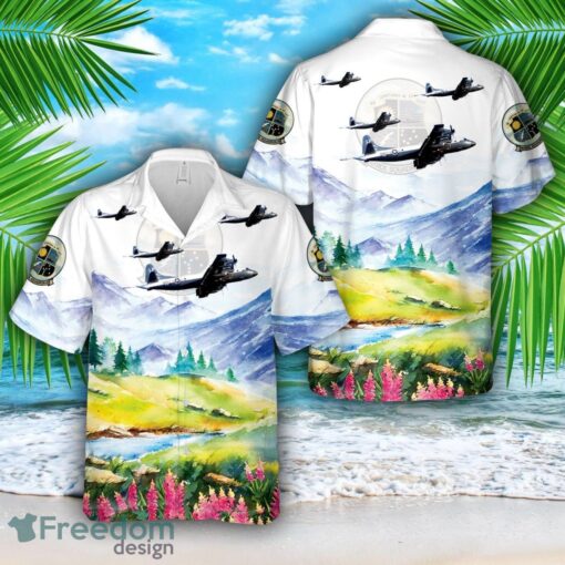 US Navy VP-49 Lockheed P-3A Orion (BuNo 150501) Woodpeckers Hawaiian Shirt Product Photo 1