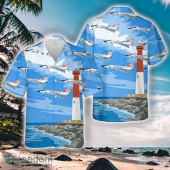 USAF Convair F-106 Delta Dart 119th Fighter Squadron New Jersey Air National Guard Hawaiian Shirt Men Women Beach Shirt