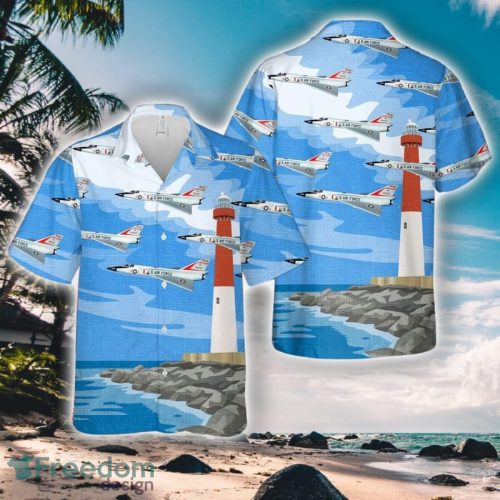 USAF Convair F-106 Delta Dart 119th Fighter Squadron New Jersey Air National Guard Hawaiian Shirt Men Women Beach Shirt Product Photo 1