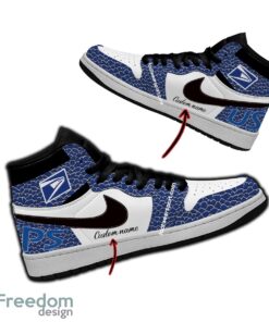 Usps Air Jordan Hightop Shoes Personalized Crocodile Skin Pattern All Over Print - Usps Air Jordan Hightop Shoes Personalized Design 2