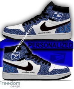 Usps Air Jordan Hightop Shoes Personalized Crocodile Skin Pattern All Over Print Usps Air Jordan Hightop Shoes Personalized Crocodile Skin Pattern All Over Print