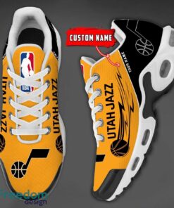 Utah Jazz NBA Air Cushion Sports Shoes Custom Name TN Sneakers For Fans Product Photo 2