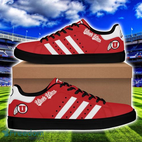 Utah Utes Football Low Top Skate Shoes Fans Sneakers Men Women Gift Product Photo 3