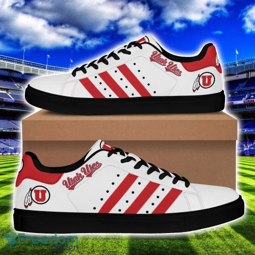 Utah Utes Football Low Top Skate Shoes Stan Smith Shoes Product Photo 3