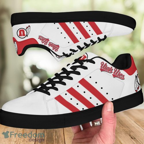 Utah Utes Football Low Top Skate Shoes Stan Smith Shoes Product Photo 4