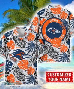 UTSA Roadrunners Aloha Hawaiian Shirt Custom Name Summer Gift Holiday Team Shirt