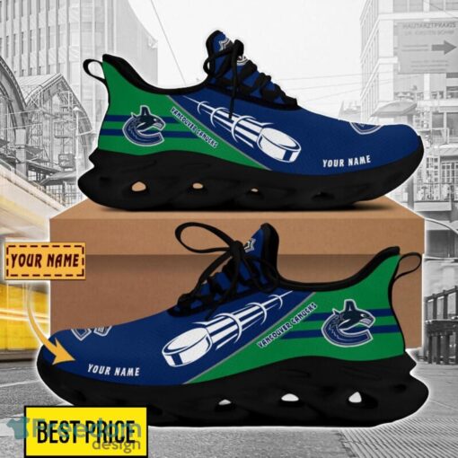 Vancouver Canucks Custom Name Sneakers Limited Max Soul Shoes For Men Women Product Photo 2