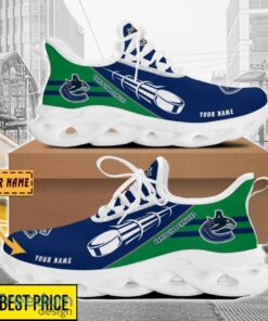 Vancouver Canucks Custom Name Sneakers Limited Max Soul Shoes For Men Women