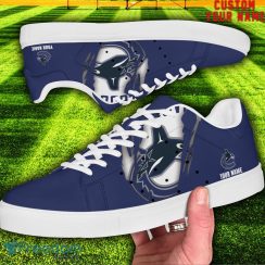 Vancouver Canucks NHL Custom Name Unique Gift Low Top Skate Shoes Gifts For Fan Product Photo 2