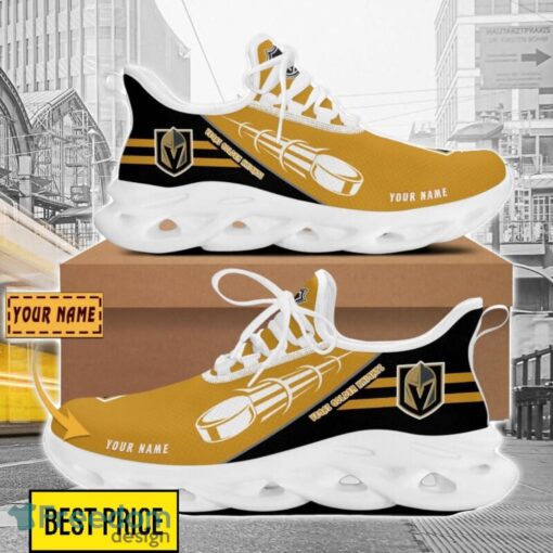 Vegas Golden Knights Custom Name Sneakers Limited Max Soul Shoes For Men Women Product Photo 1