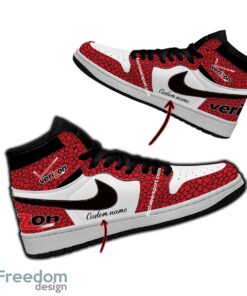 Verizon Air Jordan Hightop Shoes Personalized Crocodile Skin Pattern Gift Sneakers Fans - Verizon Air Jordan Hightop Shoes Personalized Design 2