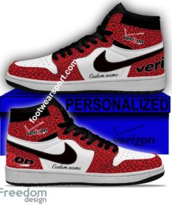 Verizon Air Jordan Hightop Shoes Personalized Crocodile Skin Pattern Gift Sneakers Fans