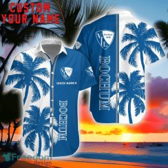 VfL Bochum Coconut Pattern Hawaiian Shirt And Shorts Personalized Name Unique Gift For Summer