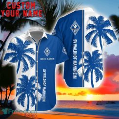 Waldhof Mannheim Coconut Pattern Hawaiian Shirt And Shorts Personalized Name Unique Gift For Summer Product Photo 1