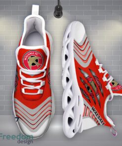 Walsall FC Sneakers Wolf Scratch Designs Max Soul Shoes Running Shoes Product Photo 1