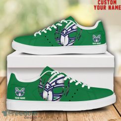 Warriors NRL Custom Name Unique Gift Low Top Skate Shoes Gifts For Fans