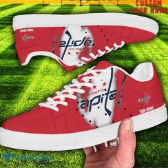 Washington Capitals NHL Custom Name Unique Gift Low Top Skate Shoes Gifts For Fan Product Photo 2