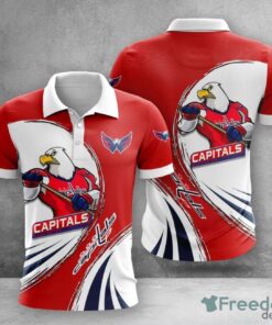 Washington Capitals Polo Shirt Limited Version For Sports Fans Golf Polo Shirt