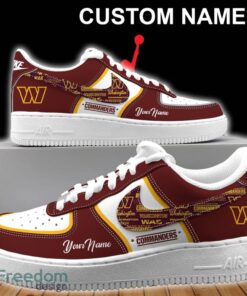 Washington Commanders NFL Air Force 1 Shoes For Men Women Fans Gift AF1 Sneaker Custom Name