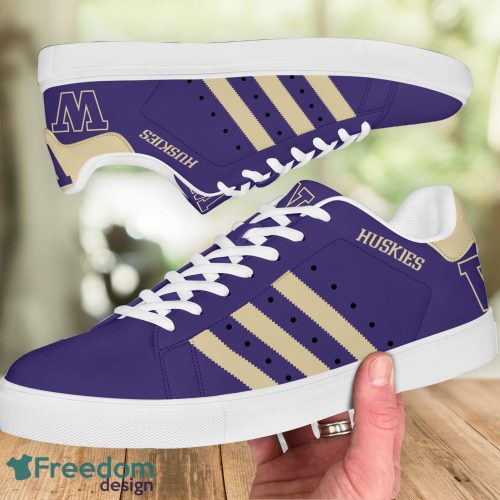 Washington Huskies Low Top Skate Shoes Stan Smith Shoes Product Photo 2