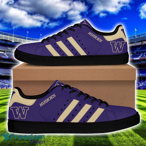 Washington Huskies Low Top Skate Shoes Stan Smith Shoes Product Photo 3