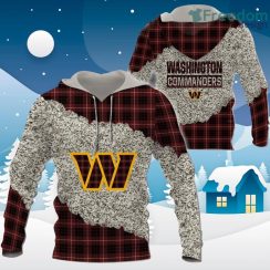 Washington Redskins Nfl Plaid Pattern Color Sport Special Hoodie 3d All Over Print Gift For Big Fans