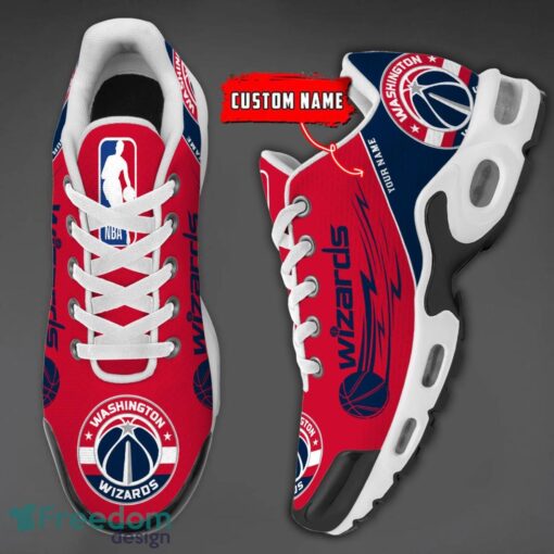 Washington Wizards NBA Air Cushion Sports Shoes Custom Name TN Sneakers For Fans Product Photo 3