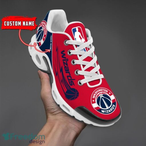 Washington Wizards NBA Air Cushion Sports Shoes Custom Name TN Sneakers For Fans Product Photo 1