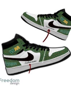 Waste Management Air Jordan Hightop Shoes Personalized Crocodile Skin Pattern Gift For Men Women Fans - Waste Management Air Jordan Hightop Shoes Personalized Design 2