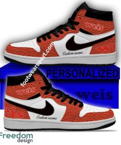 Weis Markets Air Jordan Hightop Shoes Personalized Crocodile Skin Pattern For Fans Gift Weis Markets Air Jordan Hightop Shoes Personalized Crocodile Skin Pattern For Fans Gift