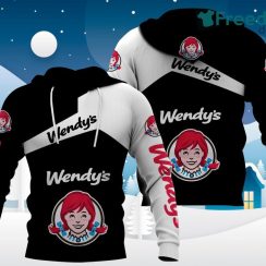 Wendy’s Logo Designed Part Hoodie 3D All Over Print For Men And Women