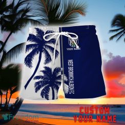 West Bromwich Albion Coconut Pattern Hawaiian Shirt And Shorts Personalized Name Unique Gift For Summer Product Photo 2