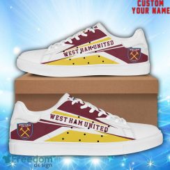 West Ham United New Custom Name Unique Gift Skate Shoes For Football Fan Product Photo 2