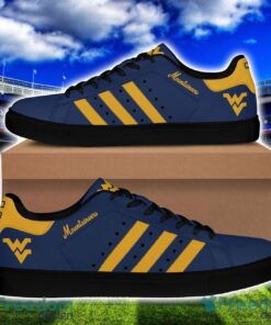 West Virginia Mountaineers Football Low Top Skate Shoes Fans Sneakers Men Women Gift Product Photo 3