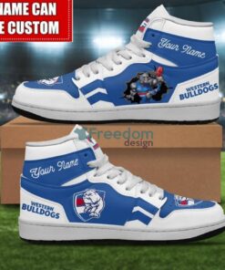 Western Bulldogs Sneakers Custom Name Limited Air Jordan Hightop Shoes Men Women Gift