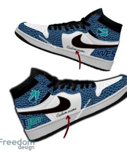 Westjet Souvenir Air Jordan Hightop Shoes Personalized Crocodile Skin Pattern For Men Women
