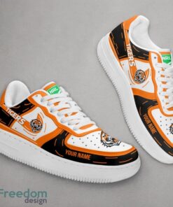 Wests Tigers Custom Name NRL Air Force Shoes Sneaker Collection Gift For Fan Product Photo 2