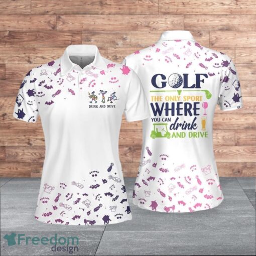 Where You Can Drink And Drive Custom Light Style For Women Polo Shirt Product Photo 1