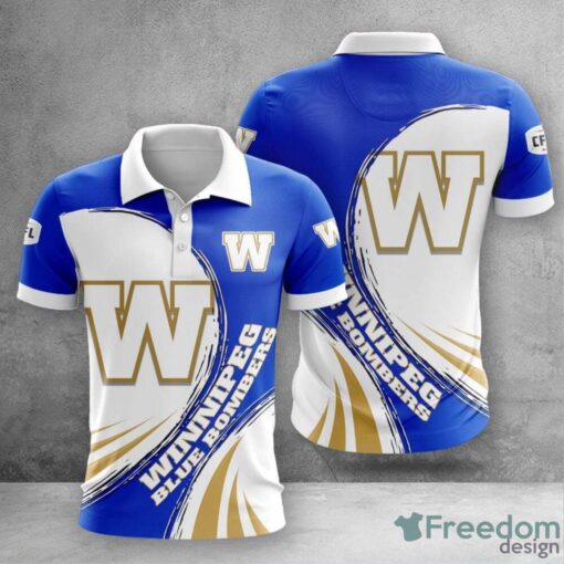 Winnipeg Blue Bombers Polo Shirt Limited Version For Sports Fans Golf Polo Shirt Product Photo 1