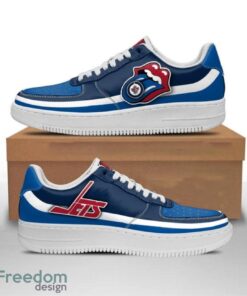 Winnipeg Jets Air Force Shoes Sexy Lips AF1 For Men And Women