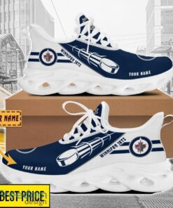 Winnipeg Jets Custom Name Sneakers Limited Max Soul Shoes For Men Women