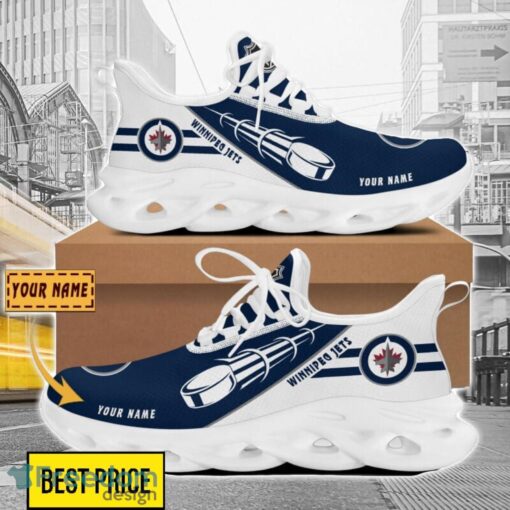 Winnipeg Jets Custom Name Sneakers Limited Max Soul Shoes For Men Women Product Photo 1