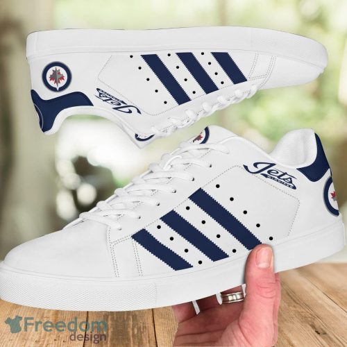 Winnipeg Jets Low Top Skate Shoes Stan Smith Shoes Product Photo 2